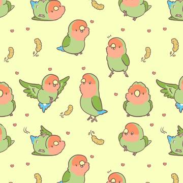 インコの待ち受けシリーズ