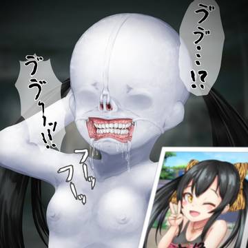 変顔のまま全身石膏で固められて責められちゃうヴァリサちゃん