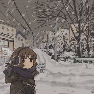 雪の日
