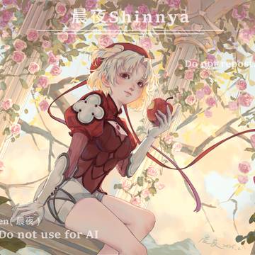 Lyza and Roses