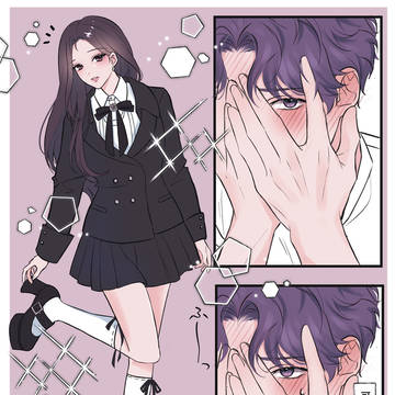 新しい服を着た主ちゃんを見たホムホム