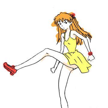 アスカ（模写）