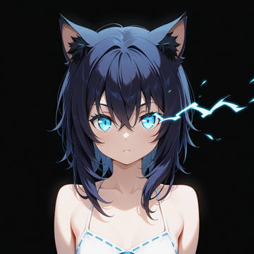 黑雷姬の凝視