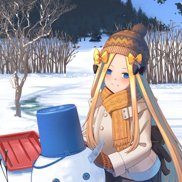 雪だるまアビーちゃん⛄