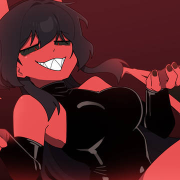 Summoning a demon.
