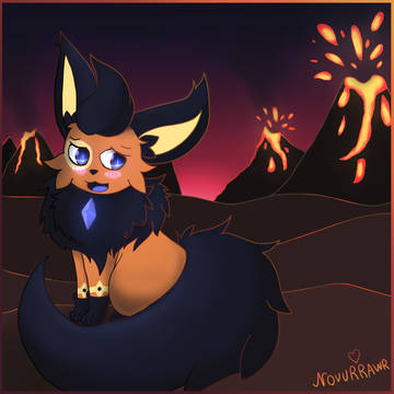 Volcanic Activity (Flareon OC)