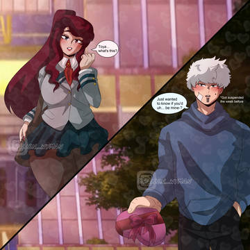 "Be my Valentine..."