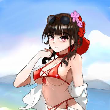 Sakura (Swimsuit ver) from Nikke