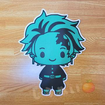 炭治郎の切り絵、完成〜！