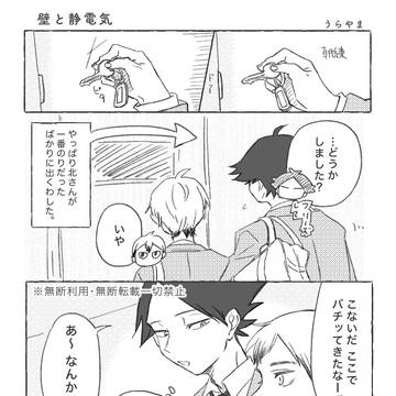 [腐向け]電流が走る[角名北]