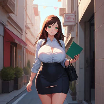 Ashleigh the office lady