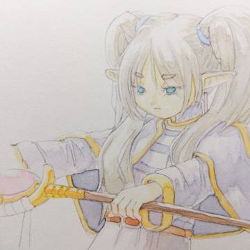 水彩のフリーレン