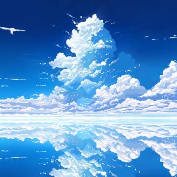 Blue sea
