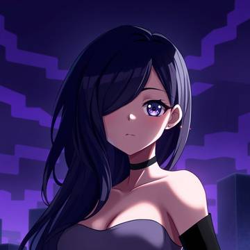 anime dark girl