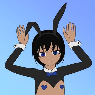 逆バニーTilui娘さん
