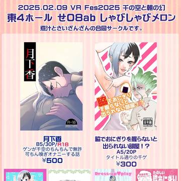 VR Fes2025 千の空と朝の幻 お品書き