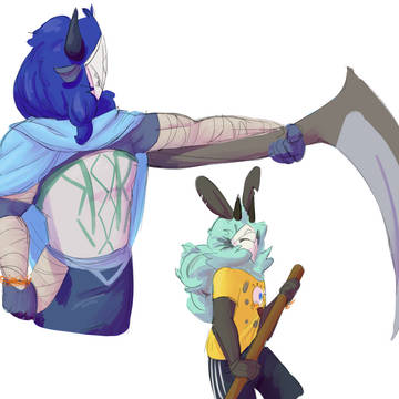 kinda hilichurls oc,,,