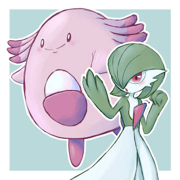 gardevoir & chansey