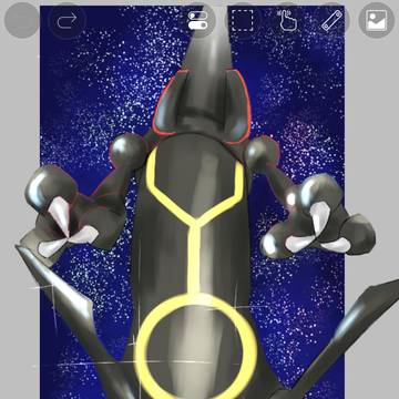 黒いレックウザ