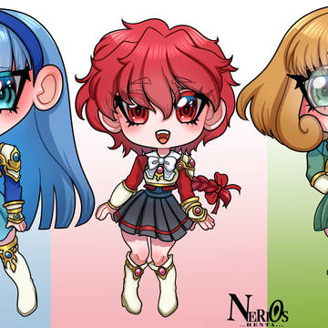Magic Knight Rayearth Chibis