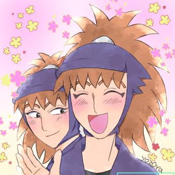 アイメイクがかわいい双忍