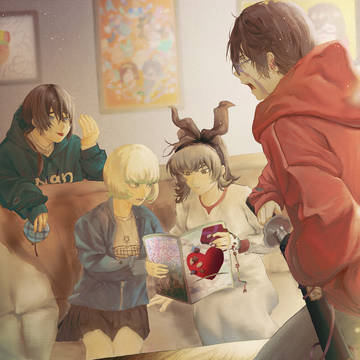Nan2Moバレンタイン企画の時の4人