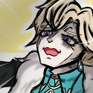 お絵描き練習(アベンチュリン)