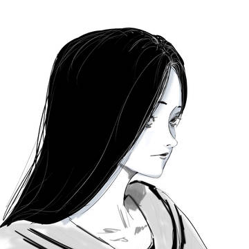 落書き　女の子