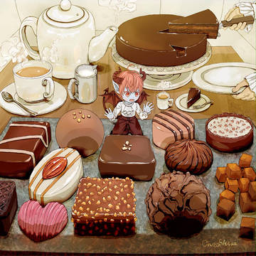 悪魔のバレンタイン(๑º﹃º๑)♡