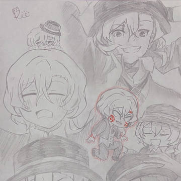今までに描いたBSD絵