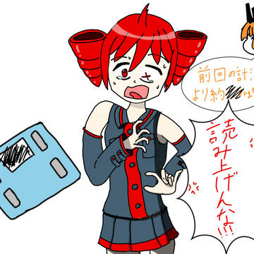 一月から体重計乗ってないテトさん