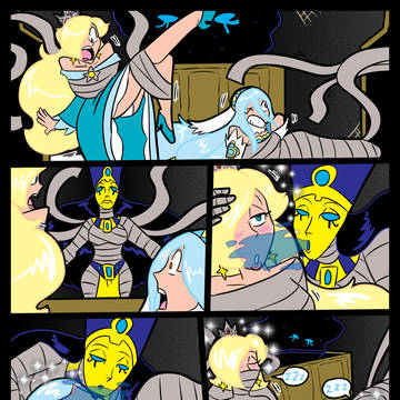 (OLD ART) Mummification Comic