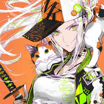 【創作/OC】ミケ/calico