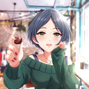 バレンタインチョコをあげる奏ちゃん