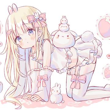 いちごチョコ🍓🐰
