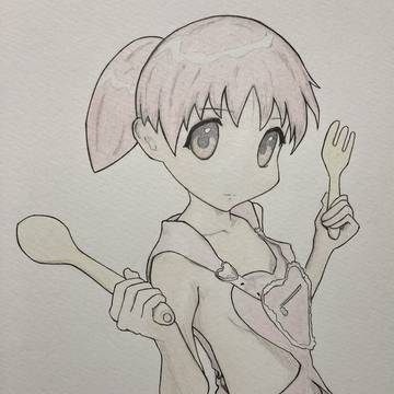 【あずまんが大王】ちよちゃん×エプロン【バレンタイン2025】