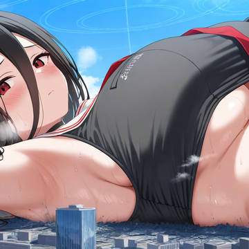 デッカい羽川ハスミ