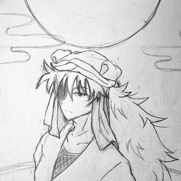 初描き 天鬼様