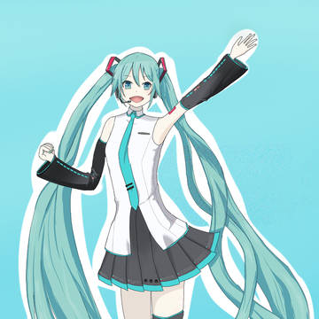 初音ミク　描いてみた