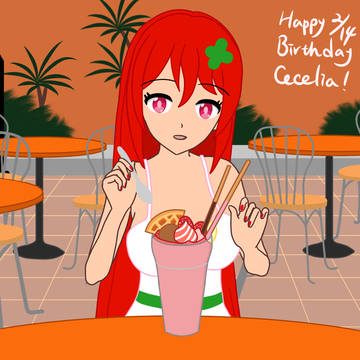 Cecelia's birthday