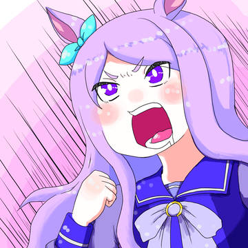 チョコを見つけたマックちゃん