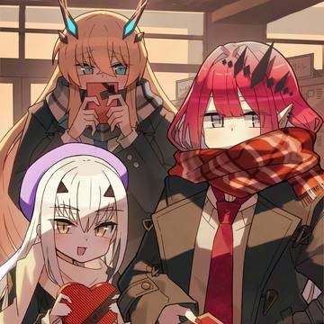 妖精騎士（制服）のバレンタイン