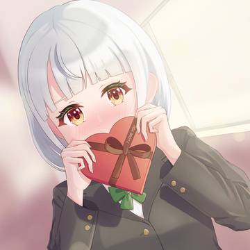 チョコ...受け取ってくれない？///