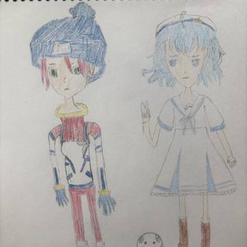 ((なんか似てる？))