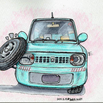 代車のラパンちゃん