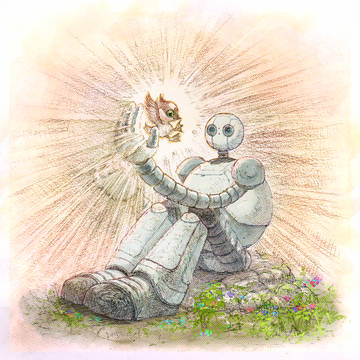 The wild robot~ロズ＆キラリ