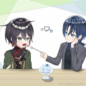 杏乃みはると火縅青