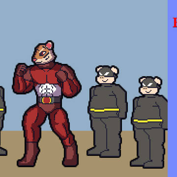 ヒーロータイガーVS能力強奪ヴィラン集団マローダーピッグ！