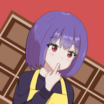 後輩ちゃんのチョコレート作り