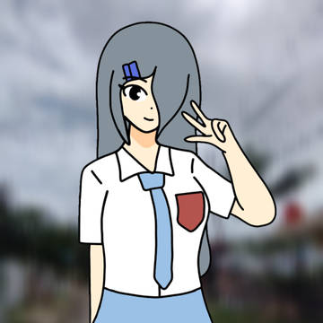 Smile at the camera